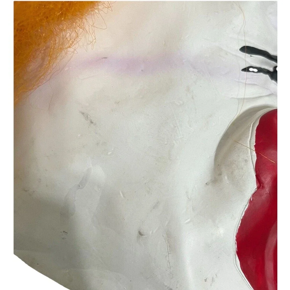 Scary Evil Clown Mask By Seasons Creepy Halloween Latex Costume Horror Cosplay